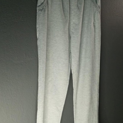 Women's gray sweatpants with elastic used, size XXL