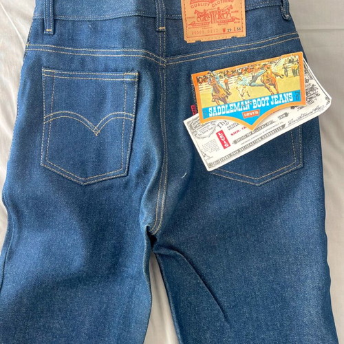 Levi’s Saddleman Boot Jeans new, blue, size W29 L36