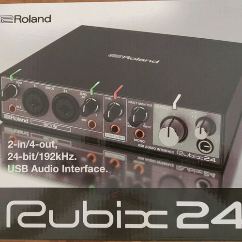 Roland Rubix24 USB Audio Interface like new