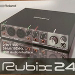 Roland Rubix24 USB Audio Interface like new