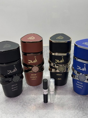 Σετ Asad Lattafa Eau de Parfum tester 4x3ml αυθεντικό