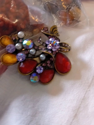 Pin new, multicolored