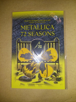 Metallica M72 Tour 5-Pen Set new collectible edition