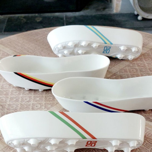 Euro 2004 Grecotel Collectible Set of 4 Porcelain Serving Bowls like new