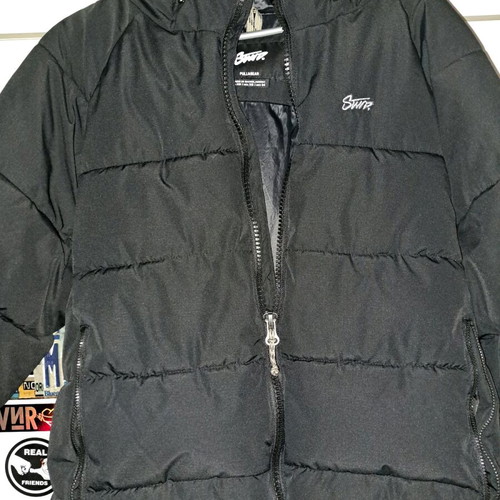 Pull & Bear black puffer jacket like new, size XS
