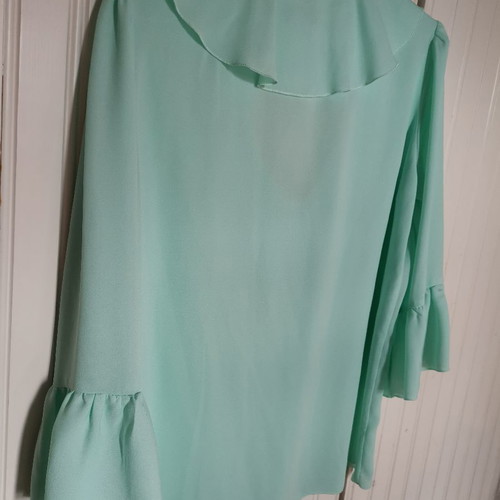 Makis Tselios blouse new, size XL, pistachio color