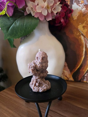 Owl Candle made to order from soy wax
