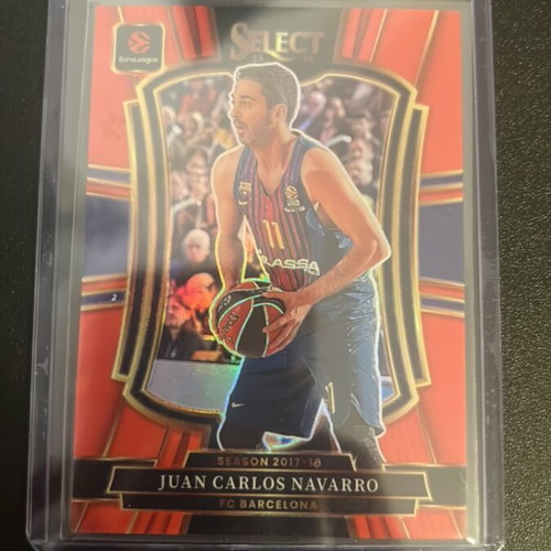 Juan Carlos Navarro Select Euroleague Basketball Card new