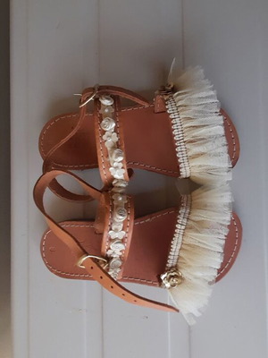 Children's handmade sandals new