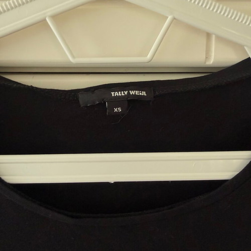Tally Weijl Black Short Sleeve T-Shirt XS used