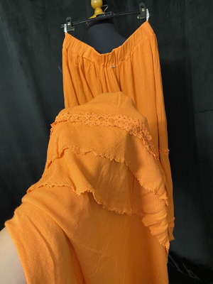 Maxi skirt Toi&Moi orange size S/M/L like new