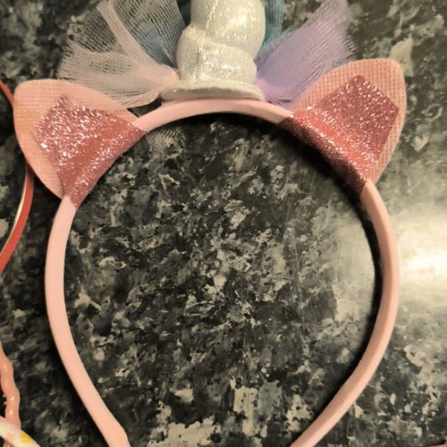 Children's headbands like new, pack of 10, pink