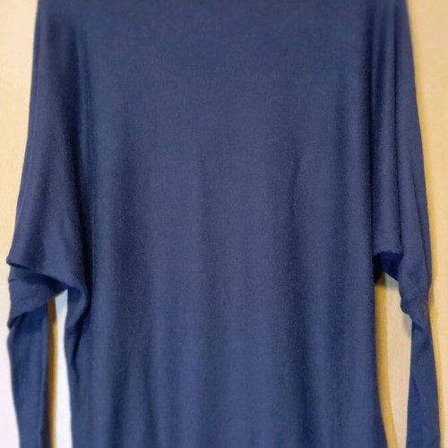 Dotacoko women's pullover blue with sequins size M like new