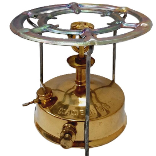 USSR Record‑1 Kerosene Stove like new, classic brass model