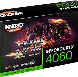 Inno 3D GeForce RTX 4060 8GB GDDR6 Twin X2 OC