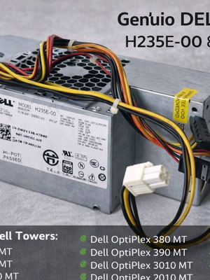 Dell 235W Power Supply H235E-00 80+ Silver Tested Working