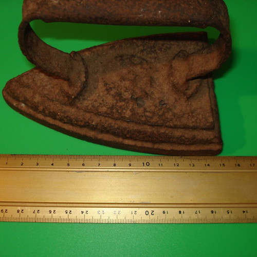 Vintage iron used