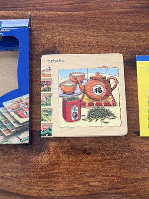 Belsduc 5-Layer Tea Puzzle Montessori Educational Wooden Toy new