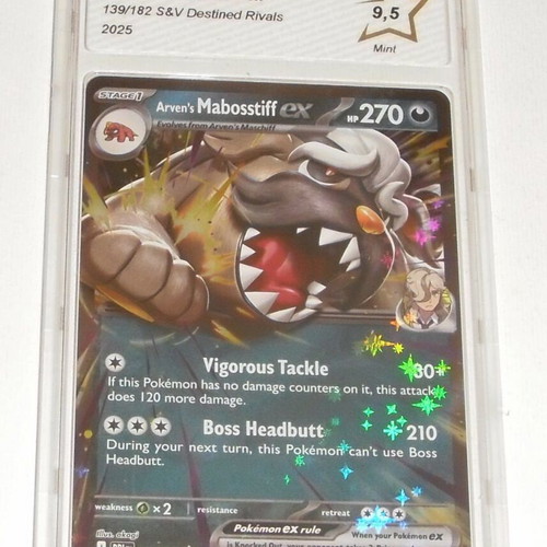 Pokemon Graded Holo Card in Mint condition