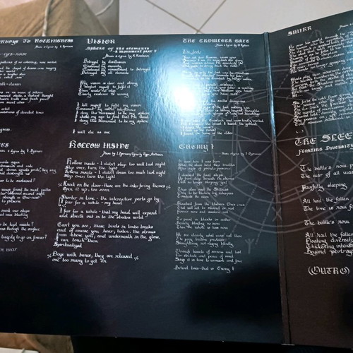 Enslaved Monumention 2LP vinyl record new, signed, metal