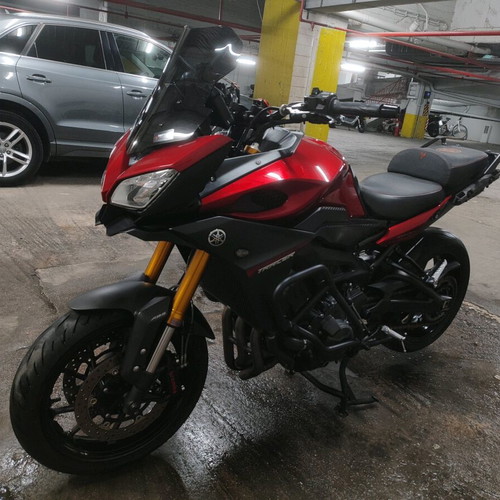 Yamaha Tracer 900 motorcycle used, 2016, 900 cc, 50,000 km, red