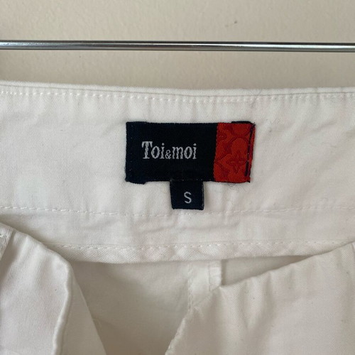 Toi&Moi White Trousers Size S Like New