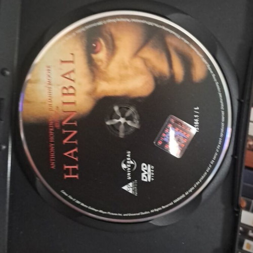 Hannibal DVD used, drama thriller horror with subtitles