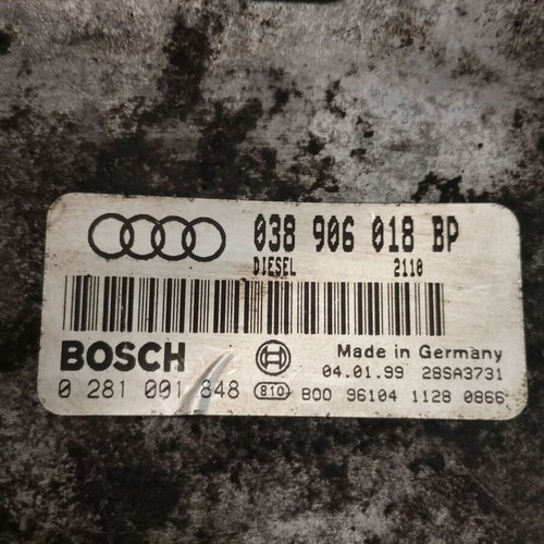 ECU Bosch for Audi A3, 0281001848, 038906018BP