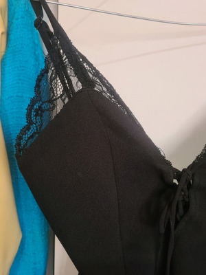 Black bodysuit size M like new, unworn