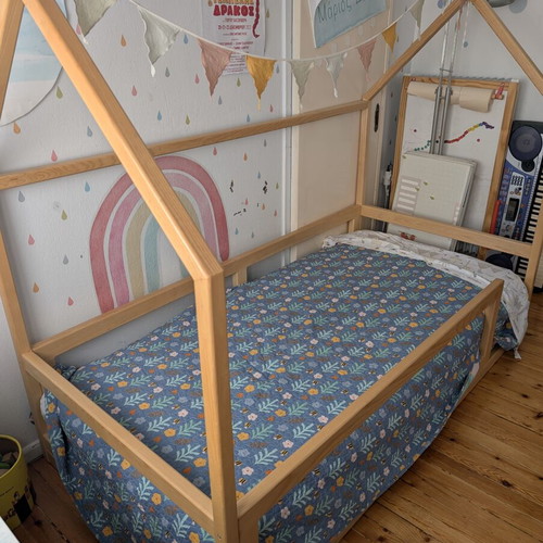Montessori bed, solid wood, custom made