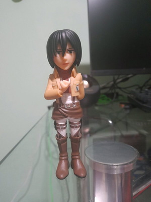 Mikasa Ackerman Minix φιγούρα σαν καινούργια από το Attack On Titan