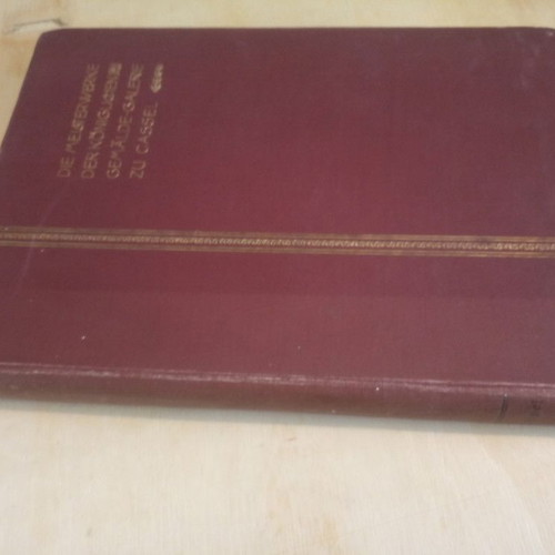 Art book used Die Meisterwerke Derköniglichen Gemälde - Galerie zu Cassel