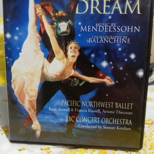 A Midsummer Night's Dream Ballet DVD new, entechno music
