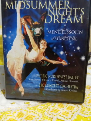 A Midsummer Night's Dream Ballet DVD new, entechno music