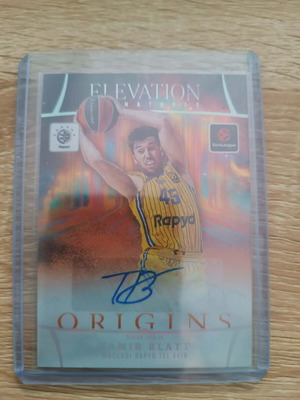 Tamir Blatt Elevation Signatures 2025-26 Panini Euroleague Origins card