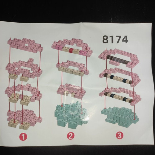 XOZ Rabbit Puzzle like new, 490 pieces, pink