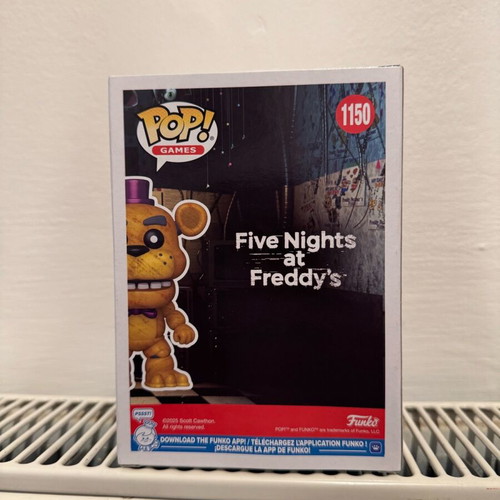 Funko Pop Fredbear Five Nights at Freddy’s καινούργιο με θήκη προστασίας