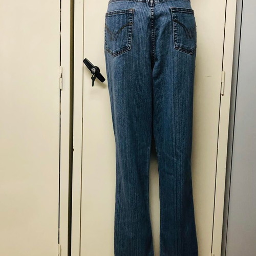 RE&X Pants used, size L, blue