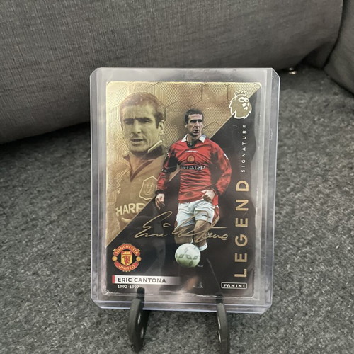 Eric Cantona signed limited edition card