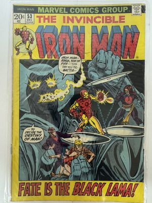 Marvel Comics The Invincible Iron Man Issue 53 used