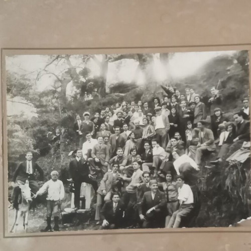 1931 Photograph of Athens Medical School used, on excursion