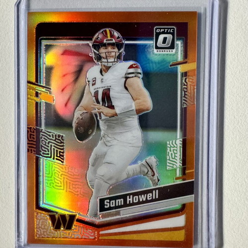 2023 Panini Donruss Optic Orange Prizm #198 Sam Howell card new
