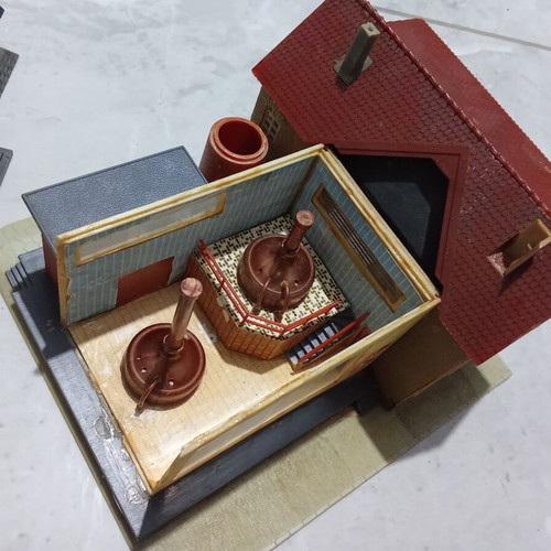 Faller H0 buildings lot of 3 for diorama, brewery and industrial