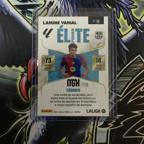 Lamine Yamal Power Elite Panini MGK La Liga Megacracks card