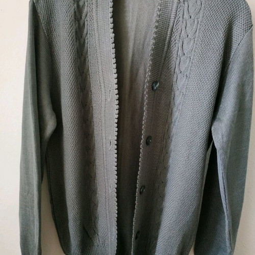 Women's cardigan new, gray, size 50 by 'Arpa'