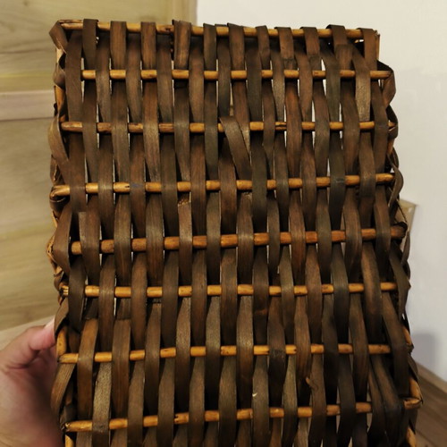 Wicker baskets used, set of 2 with minor damages