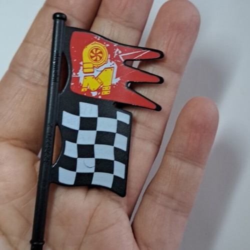 Playmobil racing flag