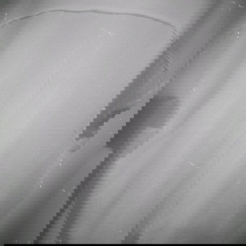 Boho μπλούζα Zara με ανάγλυφο σχέδιο μπροστά medium σαν καινούργιο, άσπρη