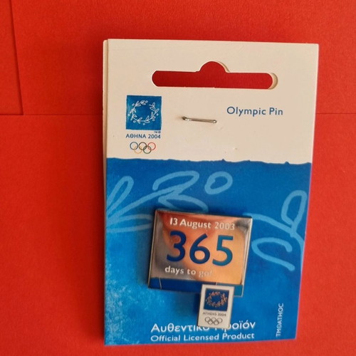 Athens 2004 Olympic pins new, set of 10 pieces
