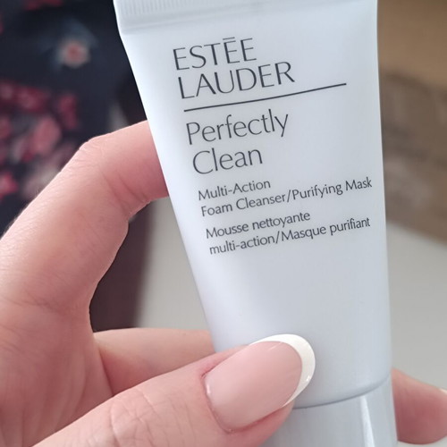 Estée Lauder Perfectly Clean multi-action foam cleanser and mask new